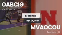 Matchup: Battle Creek Ida Gro vs. MVAOCOU  2020