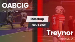 Matchup: Battle Creek Ida Gro vs. Treynor  2020