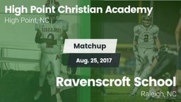 Matchup: High Point Christian vs. Ravenscroft School 2017