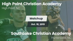 Matchup: High Point Christian vs. SouthLake Christian Academy 2019