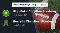 Recap: High Point Christian Academy  vs. Harrells Christian Academy  2021