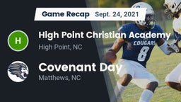 Recap: High Point Christian Academy  vs. Covenant Day  2021