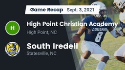 Recap: High Point Christian Academy  vs. South Iredell  2021