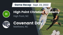 Recap: High Point Christian Academy  vs. Covenant Day  2022