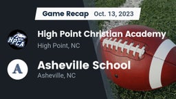 Recap: High Point Christian Academy  vs. Asheville School 2023