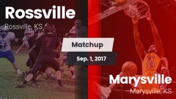 Matchup: Rossville vs. Marysville  2017