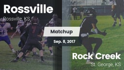 Matchup: Rossville vs. Rock Creek  2017