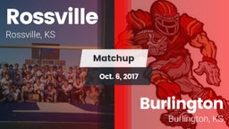 Matchup: Rossville vs. Burlington  2017