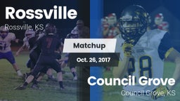 Matchup: Rossville vs. Council Grove  2017