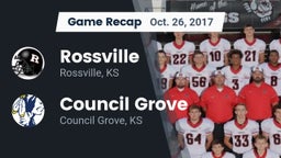 Recap: Rossville  vs. Council Grove  2017