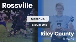 Matchup: Rossville vs. Riley County  2018