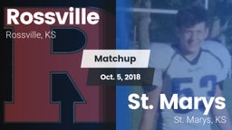 Matchup: Rossville vs. St. Marys  2018