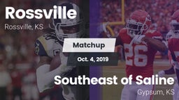 Matchup: Rossville vs. Southeast of Saline  2019