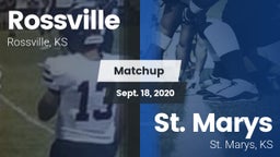 Matchup: Rossville vs. St. Marys  2020