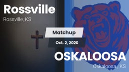 Matchup: Rossville vs. OSKALOOSA  2020