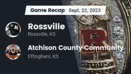 Recap: Rossville  vs. Atchison County Community  2023
