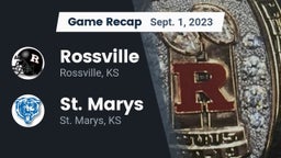 Recap: Rossville  vs. St. Marys  2023