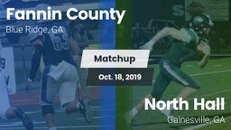 Matchup: Fannin County vs. North Hall  2019