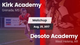 Matchup: Kirk Academy vs. Desoto Academy  2017