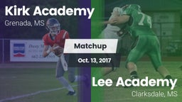 Matchup: Kirk Academy vs. Lee Academy  2017