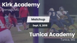 Matchup: Kirk Academy vs. Tunica Academy 2019