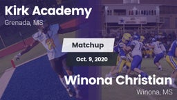 Matchup: Kirk Academy vs. Winona Christian  2020