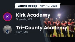 Recap: Kirk Academy  vs. Tri-County Academy  2021