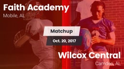 Matchup: Faith Academy vs. Wilcox Central  2017