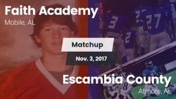 Matchup: Faith Academy vs. Escambia County  2017