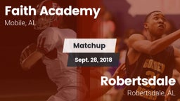 Matchup: Faith Academy vs. Robertsdale  2018