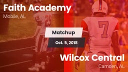 Matchup: Faith Academy vs. Wilcox Central  2018