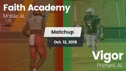Matchup: Faith Academy vs. Vigor  2018