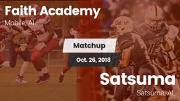 Matchup: Faith Academy vs. Satsuma  2018