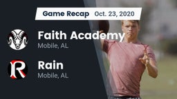 Recap: Faith Academy  vs. Rain  2020