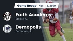 Recap: Faith Academy  vs. Demopolis  2020