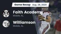 Recap: Faith Academy  vs. Williamson  2020