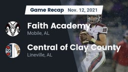 Recap: Faith Academy  vs. Central  of Clay County 2021