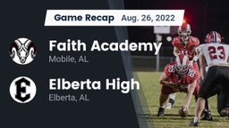 Recap: Faith Academy  vs. Elberta High  2022