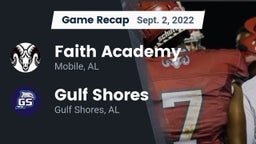 Recap: Faith Academy  vs. Gulf Shores  2022