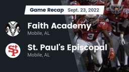 Recap: Faith Academy  vs. St. Paul's Episcopal  2022
