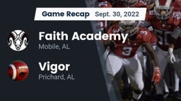 Recap: Faith Academy  vs. Vigor  2022