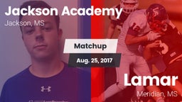 Matchup: Jackson Academy vs. Lamar  2017