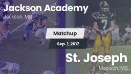 Matchup: Jackson Academy vs. St. Joseph 2017