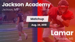 Matchup: Jackson Academy vs. Lamar  2018