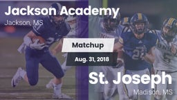 Matchup: Jackson Academy vs. St. Joseph 2018