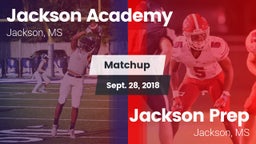 Matchup: Jackson Academy vs. Jackson Prep  2018