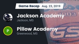 Recap: Jackson Academy  vs. Pillow Academy 2019