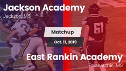 Matchup: Jackson Academy vs. East Rankin Academy  2019