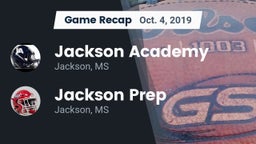 Recap: Jackson Academy  vs. Jackson Prep  2019
