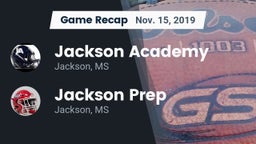 Recap: Jackson Academy  vs. Jackson Prep  2019